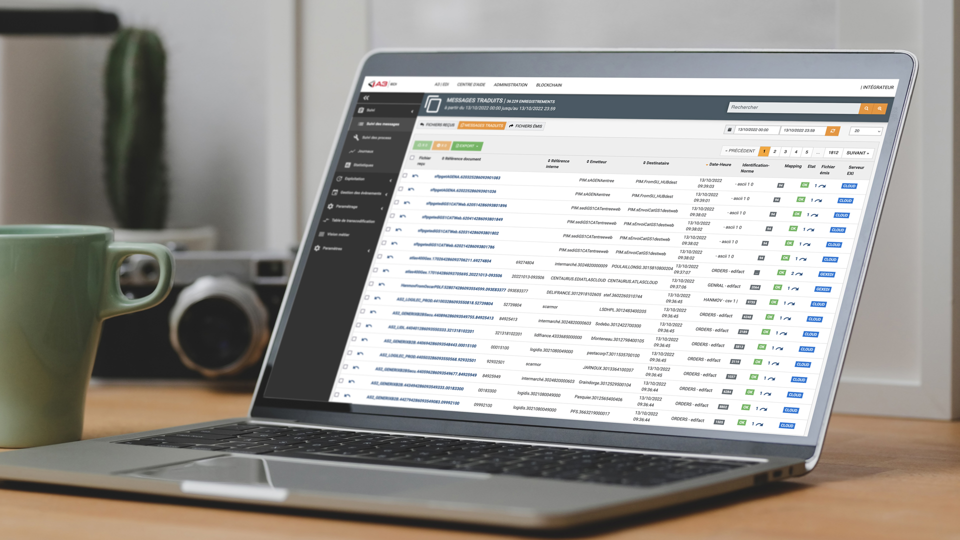 screenshot of A3 EDI